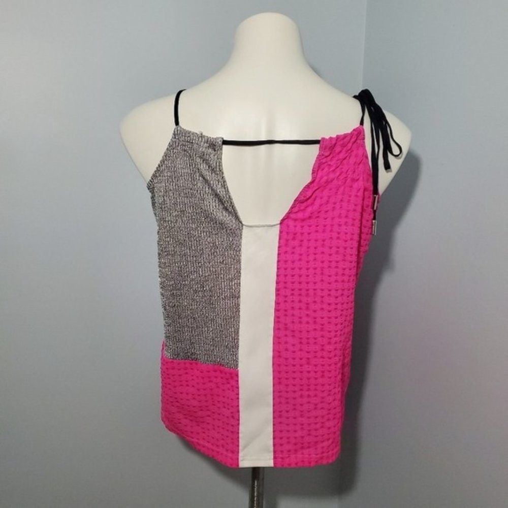 Whitney Eve Color Block Halter Textured - image 6